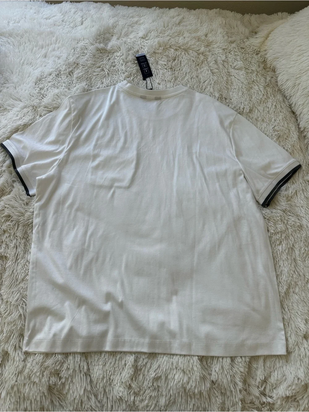 Banana Republic Luxe Touch Performance Pocket T Shirt White XL Men’s NWT